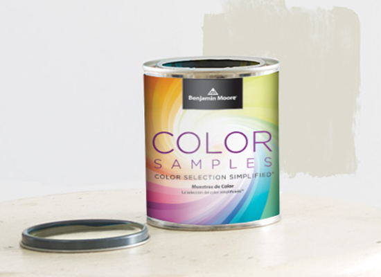 Benjamin Moore Color Sample Can